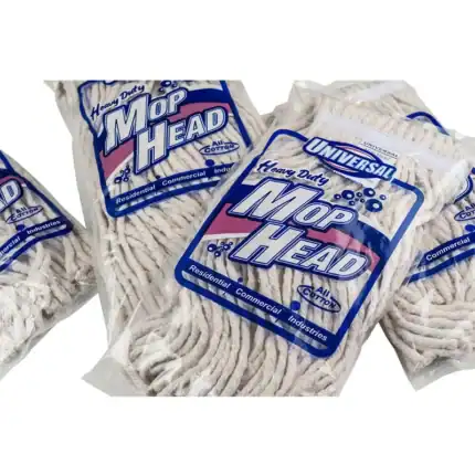 Mop head cleaning supplies, heavy-duty cotton mop head for commercial industrial cleaning, versatile and durable cleaning tool, suitable for residential and professional spaces, Beyond Hygiene Asia.