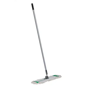 Microfiber floor mop for commercial cleaning applications.