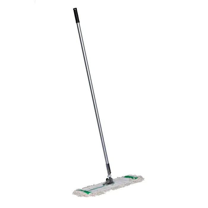 Microfiber floor mop for commercial cleaning applications.