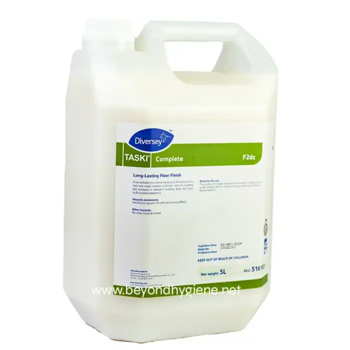 Diversey TASKI Complete industrial floor cleaning chemical in a 5L container, suitable for commercial cleaning and hygiene maintenance in Asia.