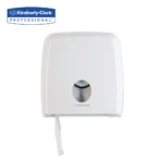 Kimberly-Clark professional paper towel dispenser for hygiene and cleanliness in commercial and healthcare settings.