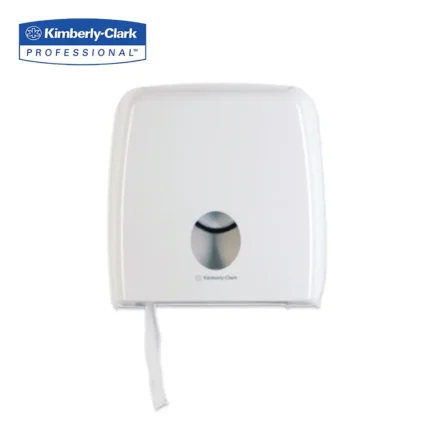 Kimberly-Clark professional paper towel dispenser for hygiene and cleanliness in commercial and healthcare settings.