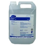 Diversey Soft Care hand sanitizer in a 5L container, ideal for hospitals, clinics, and public spaces, ensuring effective hand hygiene and infection control.