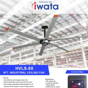 Tornado HVLS-8X High Volume Low Speed Fan (HVLS)