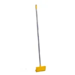 Beyond hygiene asia cleaning mop with yellow brush head and long handle for sanitation and hygiene maintenance.