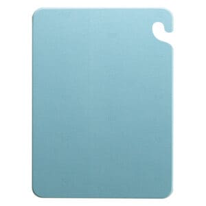 San Jamar Cut-N-Carry Blue Cutting Board 18x24x1/2″