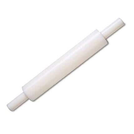 San Jamar® Poly Roll Rolling Pin 18″, White
