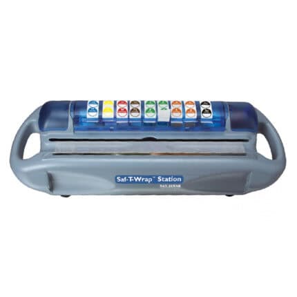 Disposable razor blade dispenser for hygienic grooming at Beyond Hygiene Asia.