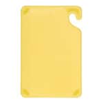 San Jamar® Saf-T-Grip Cutting Board 6X9X3/8″, Yellow