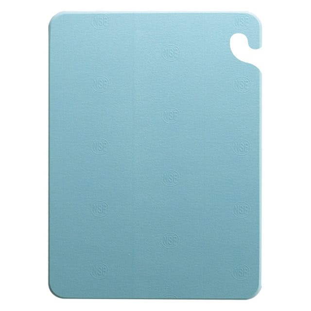 Blue silicone cutting board, safe food prep, durable kitchen accessory.