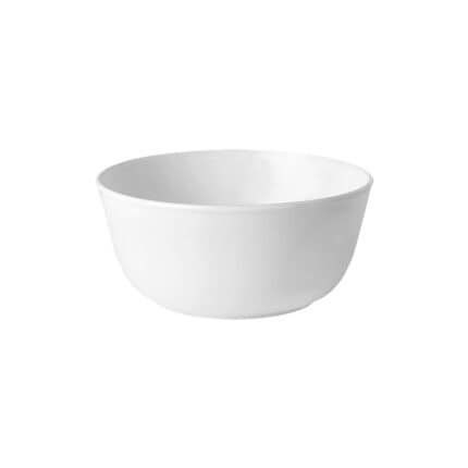 Clean white ceramic bowl for hygiene and food service applications.