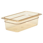 Cambro Hot Food Pan 1/3 4″ Deep, Light Amber