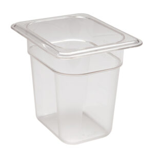 Cambro Camwear Food Pan 1/8 6″ Deep, Clear