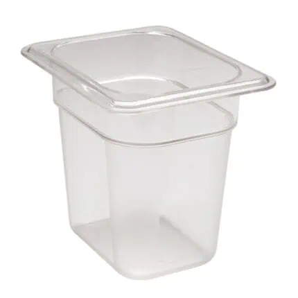 Cambro Camwear Food Pan 1/8 6″ Deep, Clear