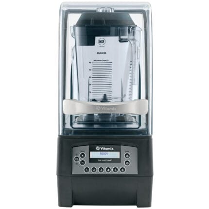 High-capacity Vitamix commercial blender, perfect for professional kitchens and restaurants, offering powerful blending performance for smoothies, soups, and sauces.