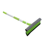 Cleaning tool with extendable handle and brush head, suitable for professional hygiene maintenance in Asia.