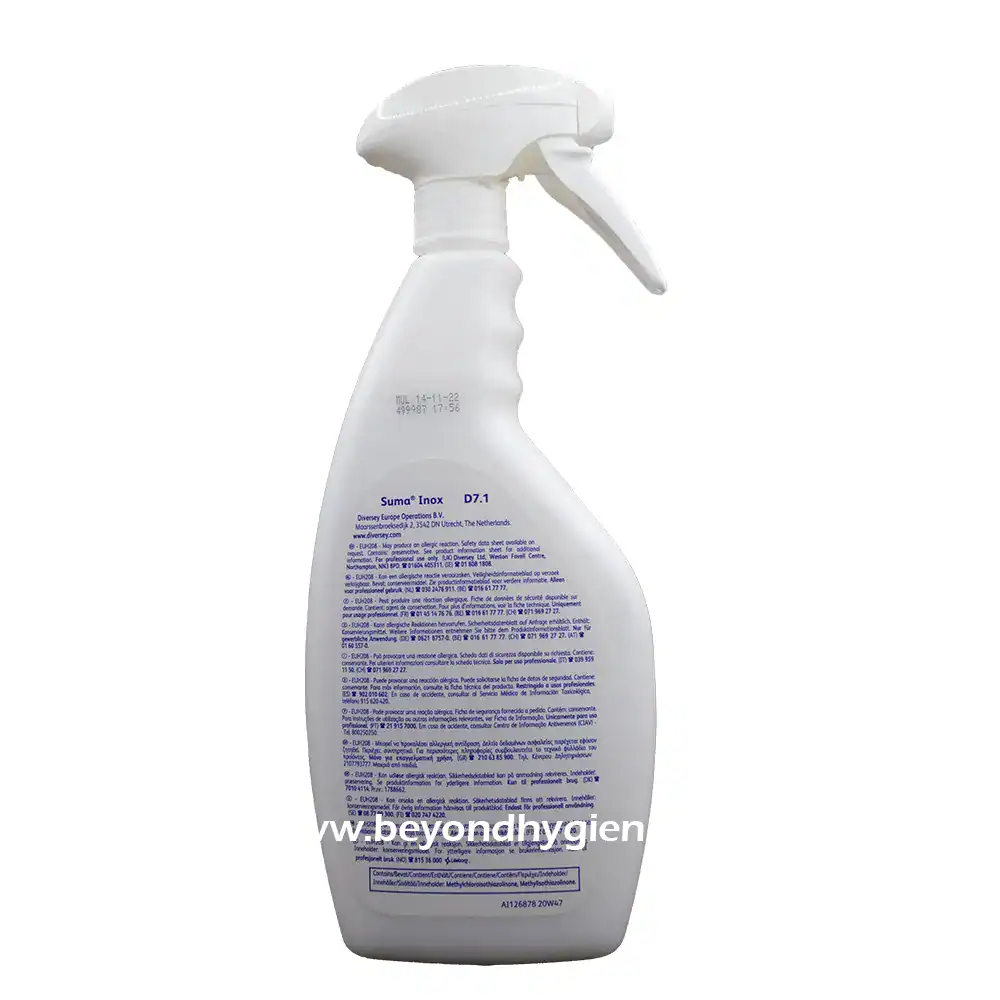 2 Deep cleaning surface disinfectant spray for healthcare, industrial, and commercial use | Beyond Hygiene Asia.