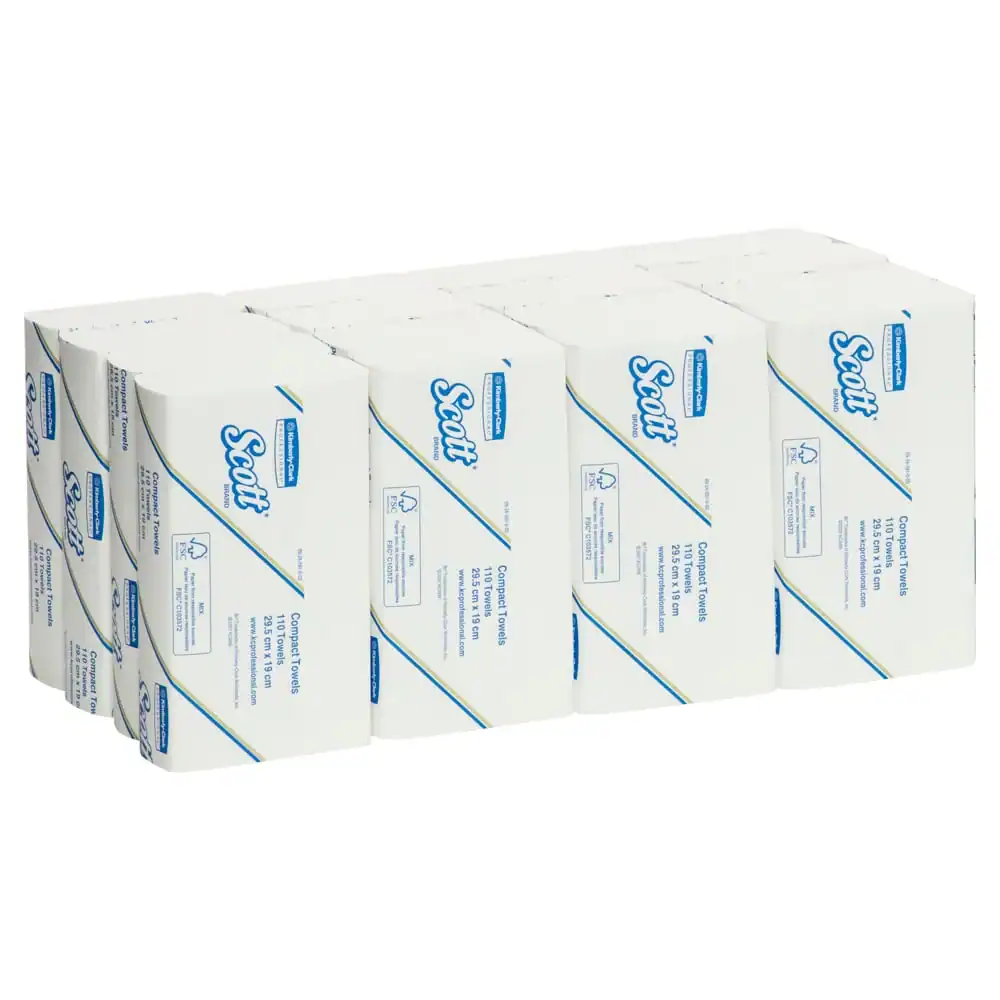 202280115_slc Scotch disposable wipes in white packaging for hygiene and cleaning.