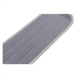 Non-slip gray adhesive strip for safety and flooring enhancement.