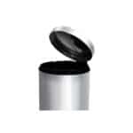 30L Stainless Steel Cylindrical Step Bin | Round Trash Can | Foot Pedal Bin | Waste Bin | 30 Liters