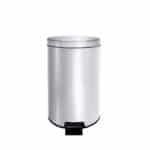 Stainless steel pedal waste bin for hygienic trash disposal, ideal for commercial and public spaces. Durable design from Beyond Hygiene Asia ensures cleanliness and ease of use.