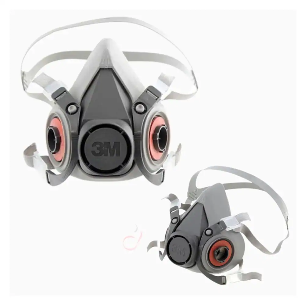 N95 respirator mask with adjustable straps and filter, designed for industrial and health safety applications.