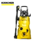 Karcher high-pressure washer suitable for commercial cleaning and maintenance tasks. Ideal for outdoor cleaning, sanitation, and hygiene in various facilities.