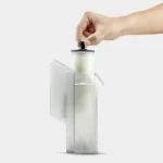 Refillable hand sanitizer dispenser, contactless touch-free hygiene solution, suitable for commercial and healthcare settings, promotes sanitized environment.