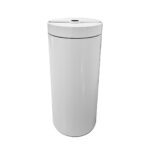 Automatic hand sanitizer dispenser for hygiene and sanitation in commercial or public spaces.