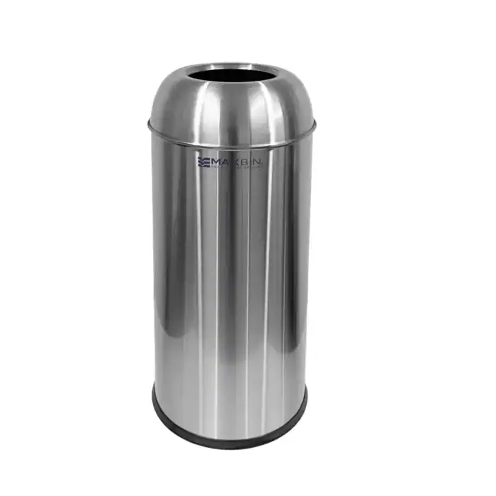 Personal hygiene waste disposal bin designed for public and commercial spaces, made of durable stainless steel, promoting cleanliness and hygiene.