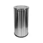 MaxBin 50L Stainless Steel Fingerprint-Free Swing Cover Trash Bin | Round Trash Can | 50 Liters