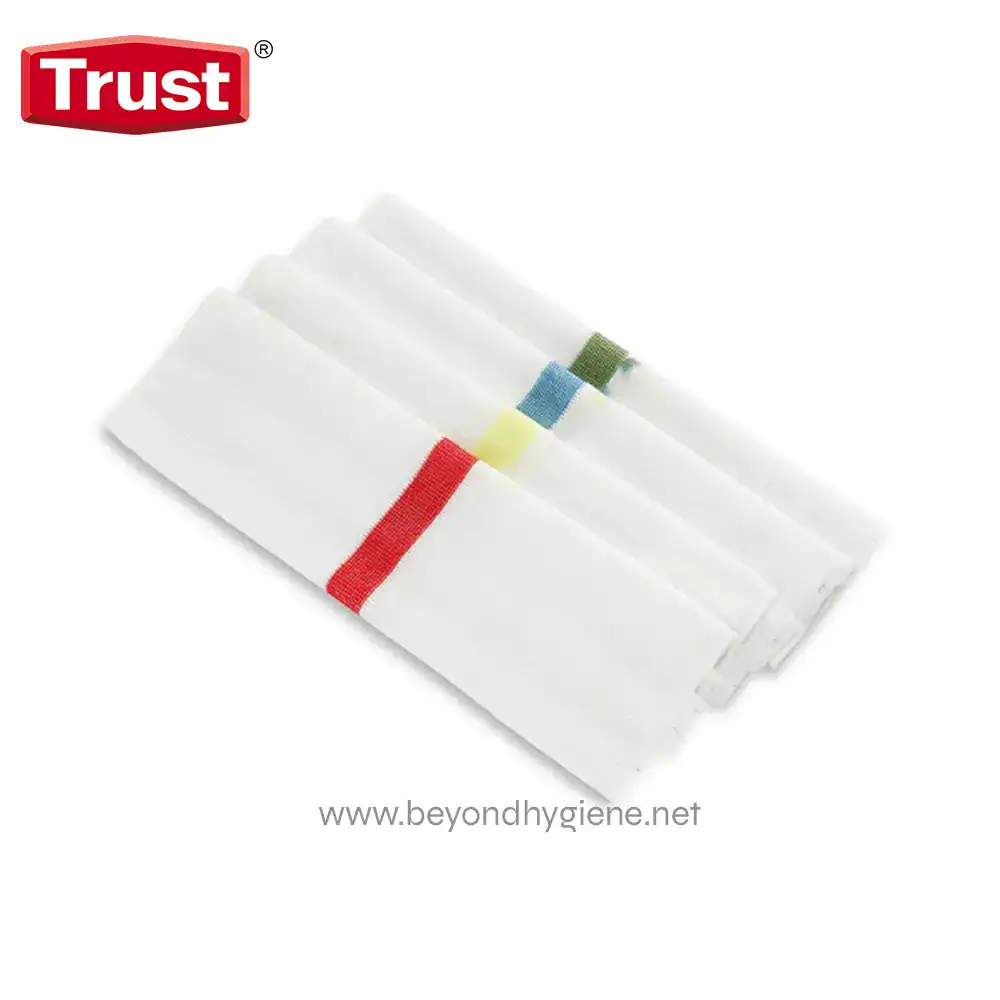 6481-6484 Yellow, blue, green, and red allergy alert wristbands for enhanced patient safety and hygiene management in healthcare settings.