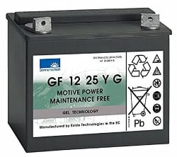Sealed 12V lead-acid battery for reliable backup power, maintenance-free design, and high performance for various applications.