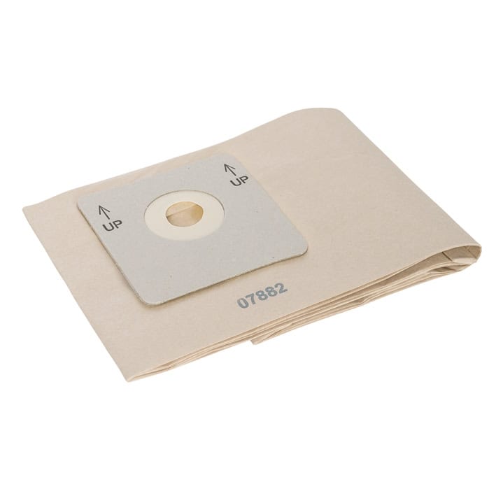 7524191_TASKI-go-Papiersack-10-Stuck.jpg Disposable vacuum cleaner bag with UP indicator, beige color, for hygienic and efficient dust containment. Suitable for commercial cleaning equipment, ensuring hygiene standards.