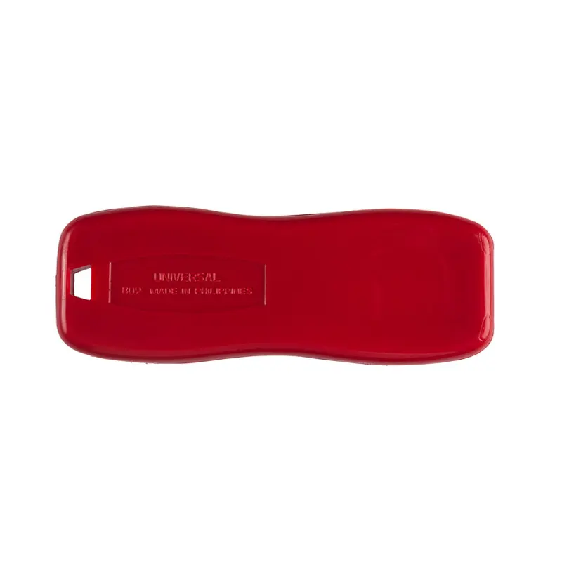 #809+Plastic+Laundry+Brush+(Big)+RED-1+B Universal fire escape rescue tool, red plastic handle with a built-in blade for emergency exit, important safety equipment for workplaces and public buildings, portable and easy to use.