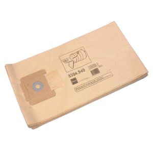 Vacuum cleaner paper bag replacement filter for commercial and residential use, ensuring hygiene and efficient cleaning.