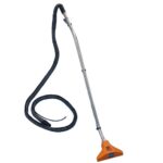 High-powered industrial vacuum cleaner for commercial cleaning, designed for heavy-duty use in sanitation and hygiene applications.