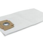Replacement vacuum cleaner bag for hygienic cleaning and dust containment.