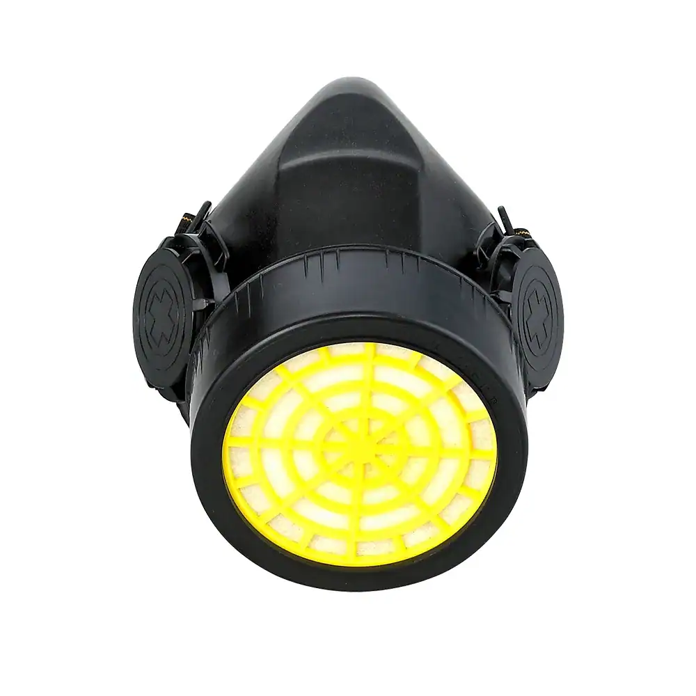 BLUE EAGLE NP305 N95 mask with yellow filter for protective hygiene and safety in Asia.