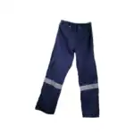 Reflective work pants with high durability and safety features for industrial workers. Suitable for construction, maintenance, and safety compliance in various work environments.