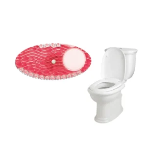 Cube Scent – Charm (Red) | Urinal, Toilet, Refrigerator Freshener | Deodorizer & Bad Odor Cleaner