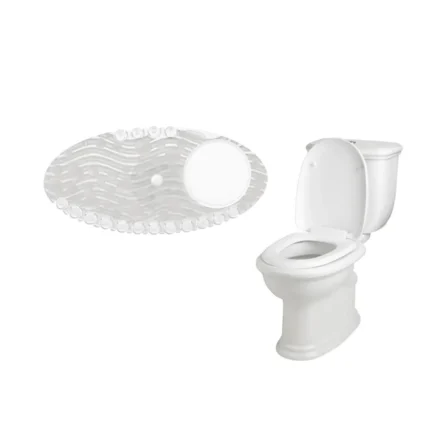 Toilet and bidet spray, hygiene accessories in white for bathroom sanitation, ideal for public and private restrooms, emphasizing cleanliness and hygiene standards in Asian markets.