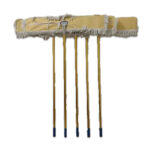 DUST MOP w/ HANDLE (SET) 24" & 36" Available in:  Deluxe  Luxury