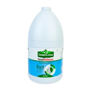 GreenCross Total Defense Antibacterial Sanitizer 70% Ethyl Alcohol with Moisturizers 1 Gallon (3.785 L)