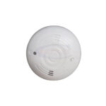 Smoke detector, safety device for fire prevention, installed in buildings to alert fire emergencies. Reliable and essential for maintaining safety standards in commercial and residential spaces.
