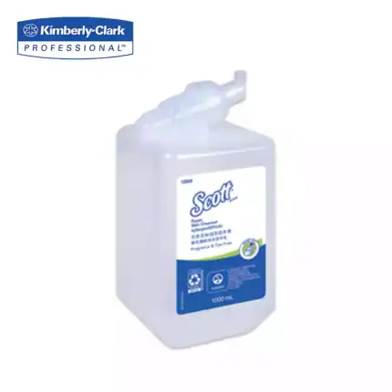 Scour disinfectant refill bottle, Kimberly-Clark professional surface sanitizer for hygiene, cleaning, and sanitation in Asian markets, beyond hygiene standards.