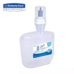 1. Kimberly-Clark PROFESSIONAL hand sanitizer bottle with pump for hygiene and sanitization.