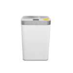 Automatic industrial trash bin with a stainless steel lid, ideal for commercial hygiene and waste management solutions in Asia.