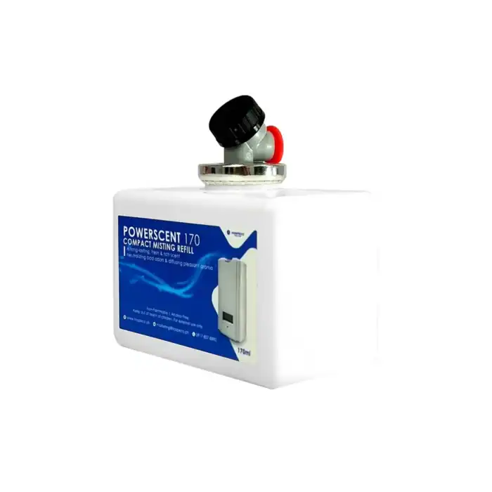 Powerful disinfectant refill container for industrial and commercial cleaning, promoting hygiene and sanitation.