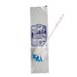 Bottle brush cleaning tool with handle and bristles, perfect for cleaning bottles and containers. Durable and effective for kitchen and hygiene needs.